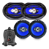 Kit Auto Falante 6 Pol 6x9 Orion 200 Watts Modulo 100w