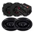 Kit Auto Falante Jbl Original 6x9 + Triaxial 5 Pol + Módulo