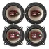 Kit Auto Falantes 6 E 5 Bravox 200w Rms Gol G3 G4 G5 G6 G7
