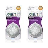 KIT AVENT - 4 BICOS PETÁLA NUMERO 4-6M-