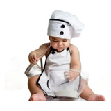 Kit Avental Fantasia Master Chef Infantil touca Do Chef luva