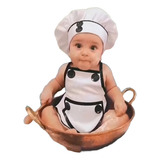 Kit Avental Infantil Master Cheff Avental touca Chef luva