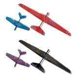 Kit Avião Brinquedo Planador Voo Livre 2 Grande 2 Pequeno