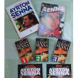 Kit Ayrton Senna = Livro + Vhs + Revista + 3 Posters