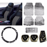 Kit azul Capa Banco Carro tapete volante Palio 96 97 98 99