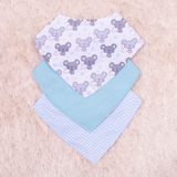 Kit Babador Estampado Para