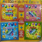 Kit Baby Hits Vol 1 4 As 100 Mais Da Pré Escola Lacrado