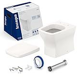 Kit Bacia Convencional Assento Termofixo Com Queda Amortecida E Complementos De Instalação Boss