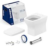 Kit Bacia Convencional Assento Termofixo Com Queda Amortecida E Complementos De Instalação Boss