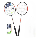 Kit Badminton Com 02 Raquetes E