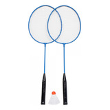 Kit Badminton Convoy 2 Raquetes