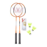 Kit Badminton Vollo Com 2 Raquetes