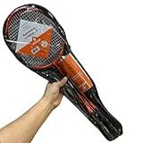 Kit Badminton Vollo VB002 Com 2 Raquetes 3 Petecas E Raqueteira