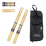 Kit Bag Baquetas Bateria Nirvana 5b Liverpool Frete Grátis