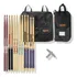 Kit Bag Premium Bag 02p   Set De Baquetas 6 Pares Liverpool