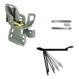 Kit Bagageiro Cadeirinha Infantil Traseira D Bike 25kg