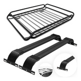 Kit Bagageiro Maleiro Gradeado 100 X 120 Travessa De Teto