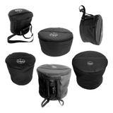 Kit Bags Bateria Tom 12 Surdo 14 Surdo 16 Bumbo 22 