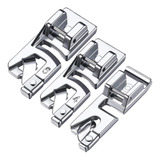 Kit Bainha Estreita Enrolada 3mm 4mm 6mm Singer Janome