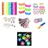 Kit Balada 180 Itens Neon,piscas,óculos,tiara,máscara,marabu