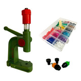 Kit Balancim Estojo 280 Botões Ritas Matriz 12 Cor Verde