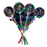 Kit Balão Led 10 Unidades Gigante Pilhas Grátis 24 Polegadas