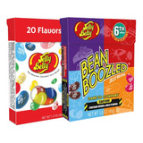 Kit Balas Jelly Belly Feijões Desafios 20 Flavors