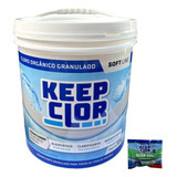 Kit Balde Cloro Multipla Ação Piscina 10kg Keepclor