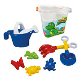 Kit Balde De Praia Infantil Brincar Areia Parque 8 Pecas Baldinho De Parquinho Verao Para Meninos E Meninas Kids