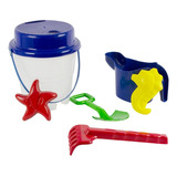 Kit Balde Infantil Praia Areia Parque Baldinho 8 Peças