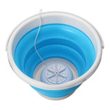 Kit Balde Retrátil 3 L Mini Máquina De Lavar Portátil Usb