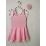 Kit Ballet Infantil Collant Saia Ajustável Redinha