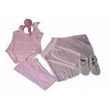 Kit Ballet Infantil Roupa De Bale