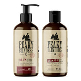 Kit Balm E Shampoo Para Barba Don Alcides 450 Peaky Blinders