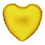 Kit Balões De Coração Dourado Para