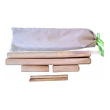 Kit Bambus Para Massagem 6 Peças