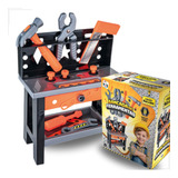 Kit Bancada De Ferramentas Infantil Brinquedo Mini Oficina