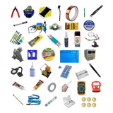 Kit Bancada Manutençao Assistencia Reparo Celular 40 Itens B