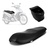 Kit Banco Bau Porta Capacete Biz 125 Ks Es Ano 2006 Á 2010
