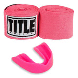 Kit Bandagem Mexicana Title Rosa 03 M Protetor Bucal