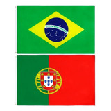 Kit Bandeira Do Brasil