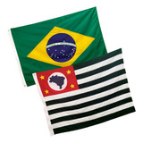 Kit Bandeiras Do Brasil