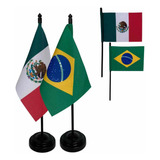 Kit Bandeirinha De Mesa México