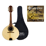 Kit Bandolim Elétrico Giannini Bs1 Fosco Capa Corda Giannini