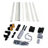 Kit Banheiro Aluminio Box Redondo 1 35 X 1 90m S Vidro