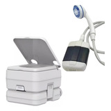 Kit Banheiro Portátil Chuveiro Ducha Automática