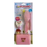 Kit Banho Higiene De Bebê Completo Infantil Escova Banheira
