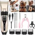 Kit Banho Pet Maquina Silenciosa De Tosa Cachorro Gato 110v 220v