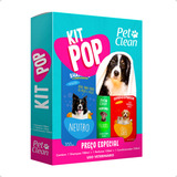 Kit Banho Shampoo Condicionador Perfume Para Cães Pet Clean