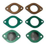 Kit Baquelite Junta Telas De Corneta Para Carburador Weber